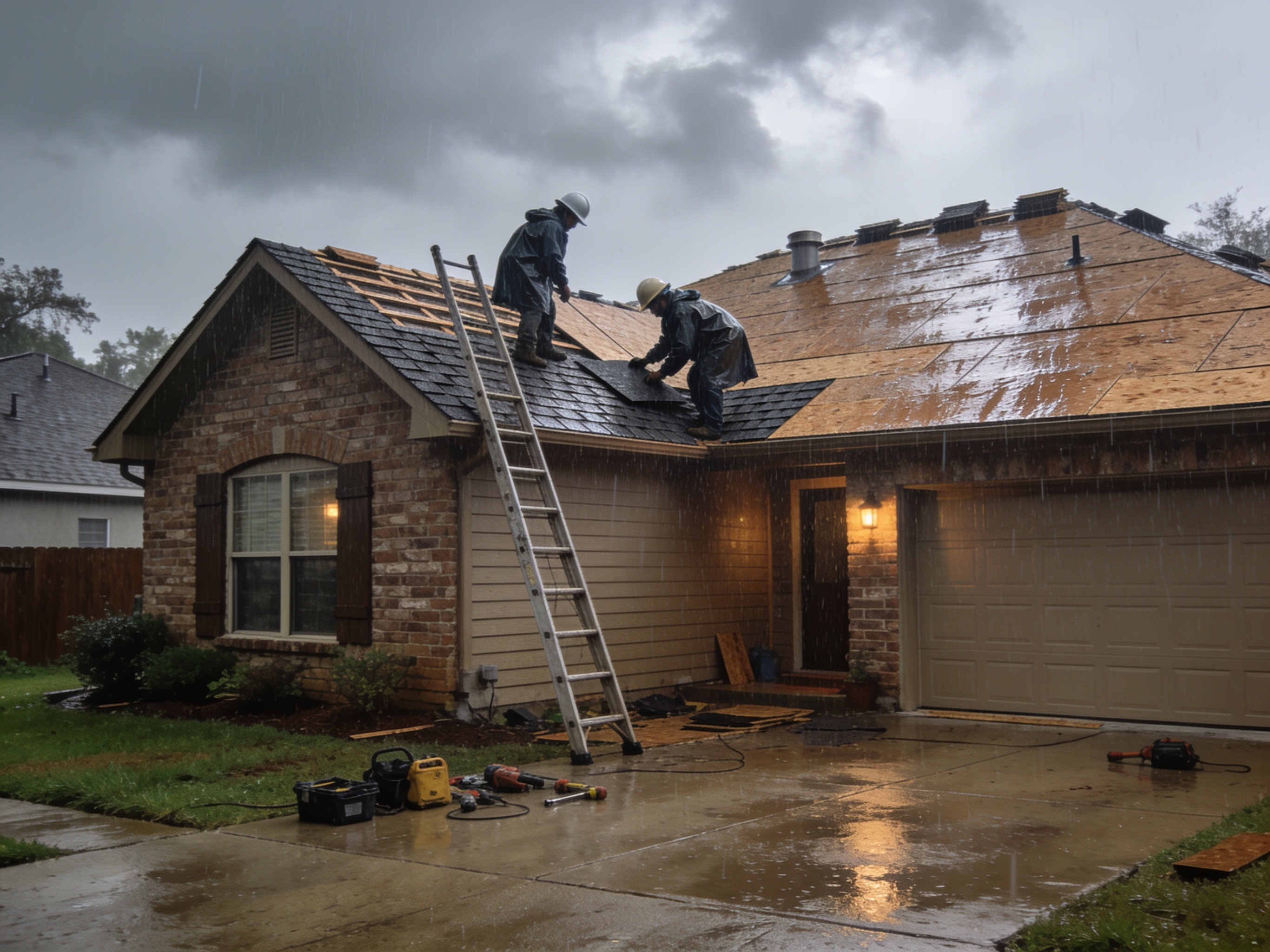 Hail Damage Roof Replacement in Piscataway