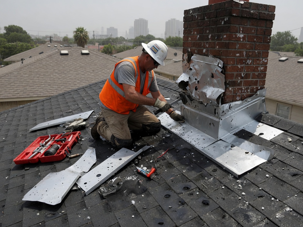 Hail Damage Roof Replacement in Kingwood